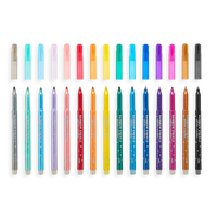 Rainbow Sparkle Glitter Markers - Set of 15