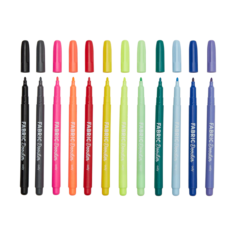 Fabric Doodlers Markers - Set of 12