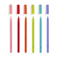 Fine Lines Colored Gel Pens - Set of 6