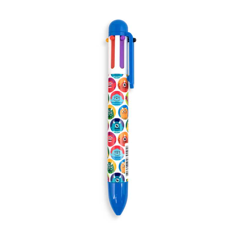 Multicolor Click Pen: Monster