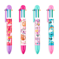 Multicolor Click Pen: Funtastic Friends