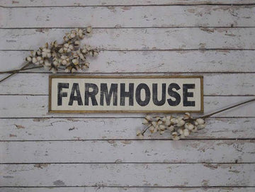 The Green Elephant Shop - Farmhouse Sign