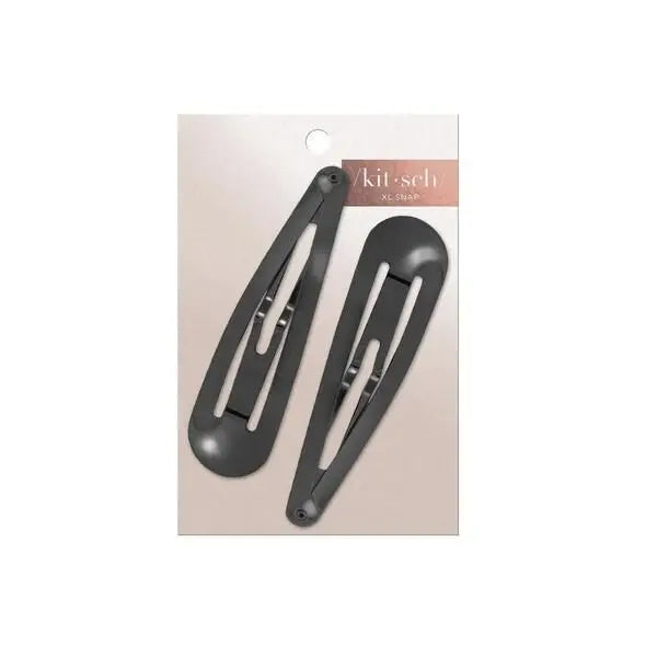 Kitsch XL Snap Clips - Hematite