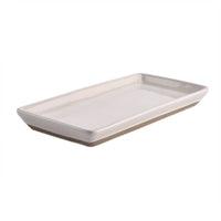 Stoneware Tray - Cream Speckled