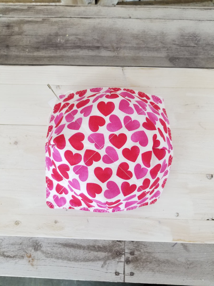 Pink & Red Hearts Bowl Cozy