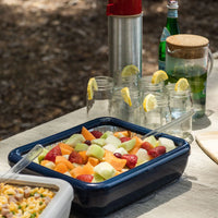 Fancy Panz Classic Foil Pan Serving Tray - Navy