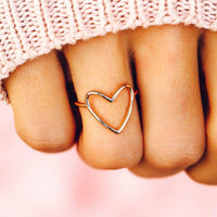 Pura Vida Bracelets -  Statement Heart Ring
