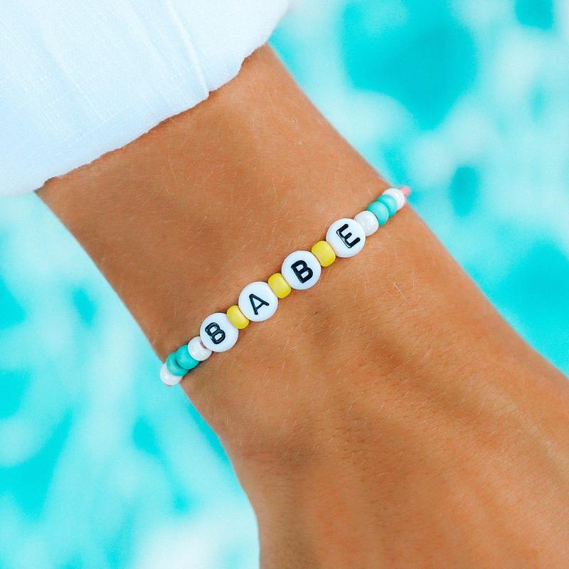 Alphabet Bead Bracelet