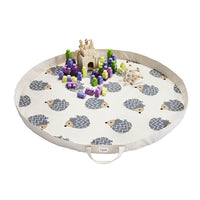 3 Sprouts Hedgehog Play Mat Bag