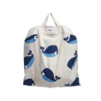 3 Sprouts Whale Play Mat Bag