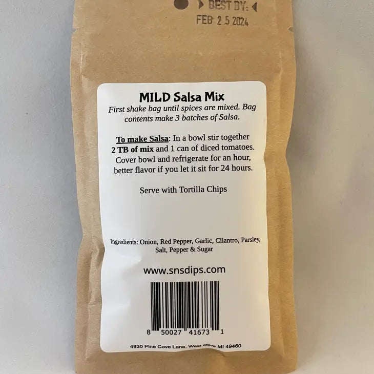Mild Salsa Dip