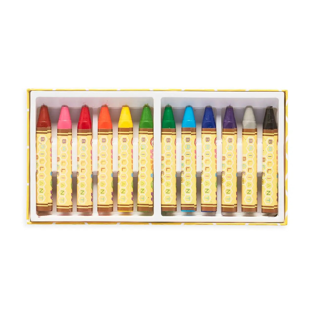 Ooly Brilliant Bee Crayons