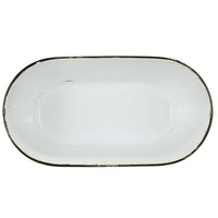 White Enamel Bathtub