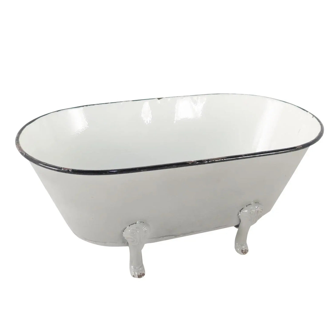 White Enamel Bathtub