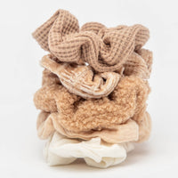 Scrunchie - Assorted Tan Tones