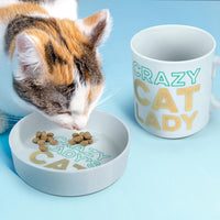 Howligans - Mug + Cat Bowl - Crazy Cat Lady/Crazy Lady's Cat