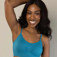 Coobie Scoopneck Cami Bra - Island Blue