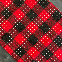 Red Buffalo Plaid Table Runner