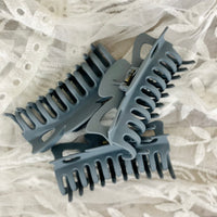 Large Matte Claw Clip for Long Hair