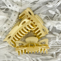 Large Matte Claw Clip for Long Hair