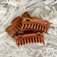 Large Matte Claw Clip for Long Hair