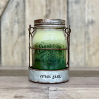 Classic Farmhouse Star Candle - Citrus Basil