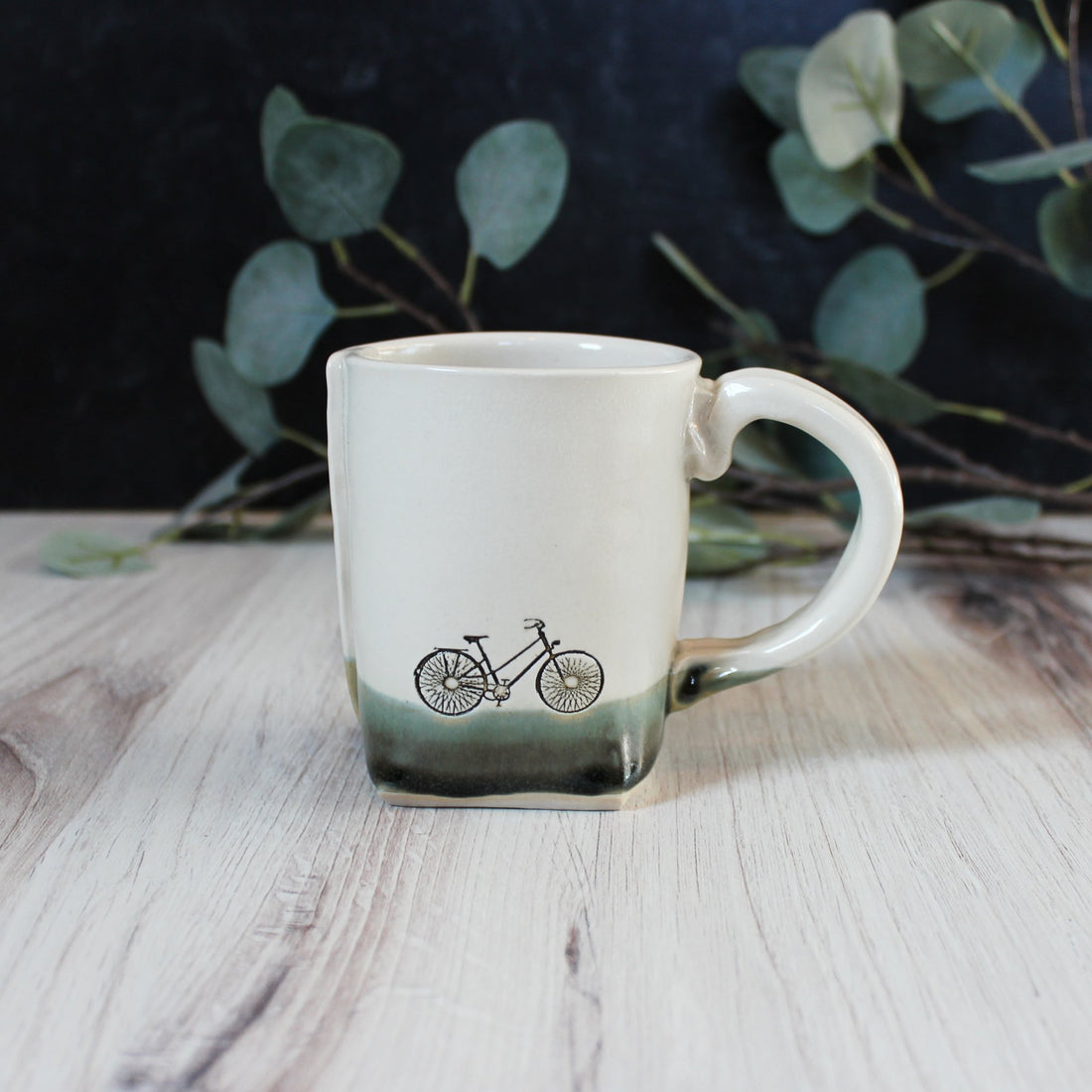 Hand-Thrown Bike Mug
