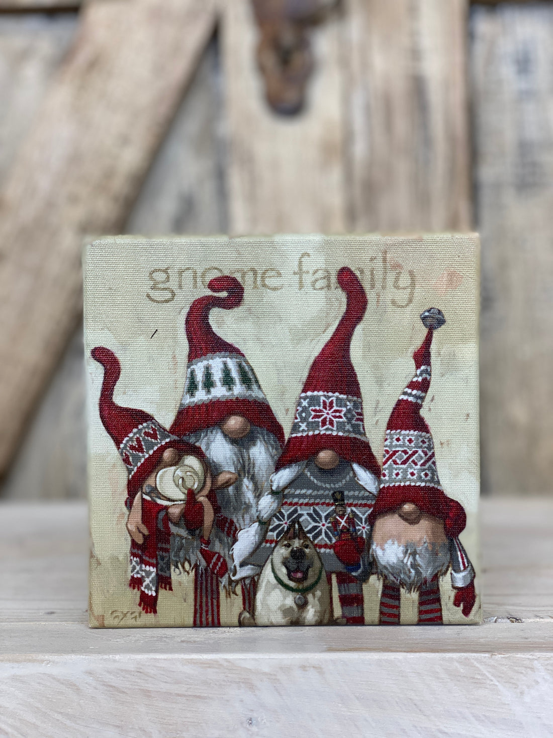 Gnome Family Wall Decor