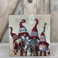 Gnome Family Wall Decor