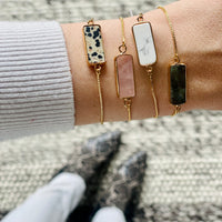 Slider Bracelet - Choose Gem