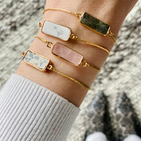 Slider Bracelet - Choose Gem