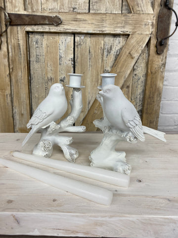 Birds on Branches Candleholder