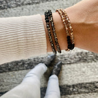 Lava Diffuser Stackable Bracelet - Sparkle