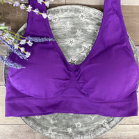 Coobie Seamless Comfort Bra - Purple