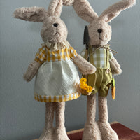 Mr. and Mrs. Garden Bunny