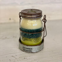 Classic Farmhouse Star Candle - Cucumber Infusion