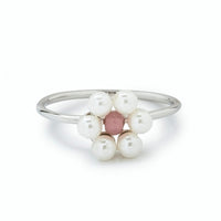 Pura Vida Bracelets -  Bitty Pearl Flower Ring