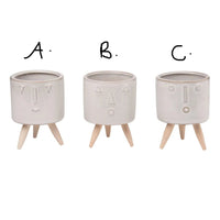 Funny Face Planter - 4"