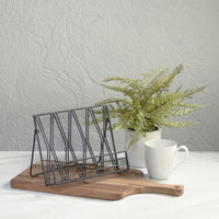 Metal Diamond Cookbook Stand