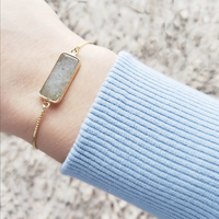 Slider Bracelet - Choose Gem