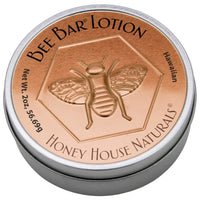 Honey House Naturals Hawaiian Large Bee Bars Solid Lotion Bar