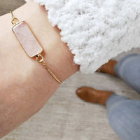 Slider Bracelet - Choose Gem