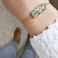 Slider Bracelet - Choose Gem