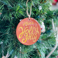 Holiday Ceramic Ornament