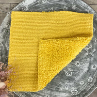 Shaggies Chenille Wash Clothes + Towels - Cornbread