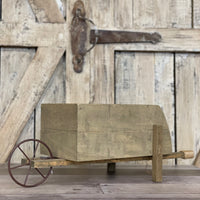 Small Wood Wheelbarrow