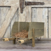 Small Wood Wheelbarrow