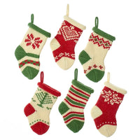5" Knit Stocking Ornament