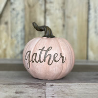Resin Pumpkin with Gather Script