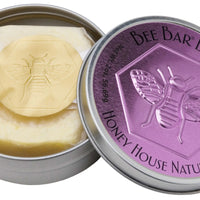 Honey House Naturals Lavender Large Bee Bars Solid Lotion Bar